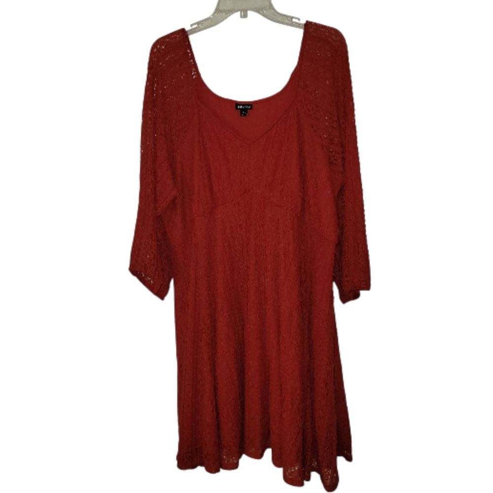 Torrid Red Midi Dress